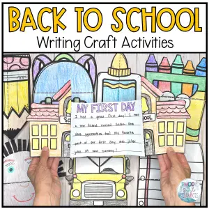Back to School Writing Crafts