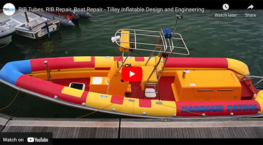 Installing Zodiac RIB Tubes