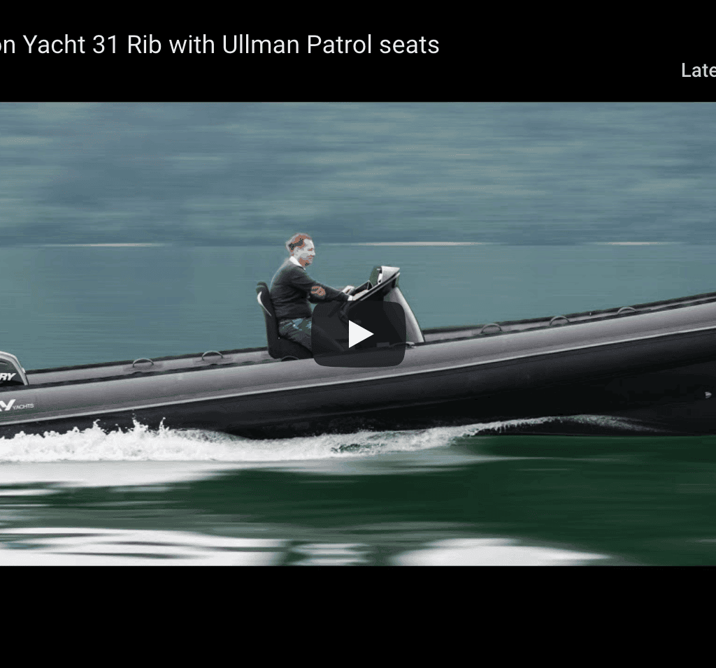 Say Carbon Yacht 31 RIB with Ullman Patrol Seats Say Carbon Yacht 31 RIB with Ullman Patrol Seats @ RIBs ONLY - Home of the Rigid Inflatable Boat