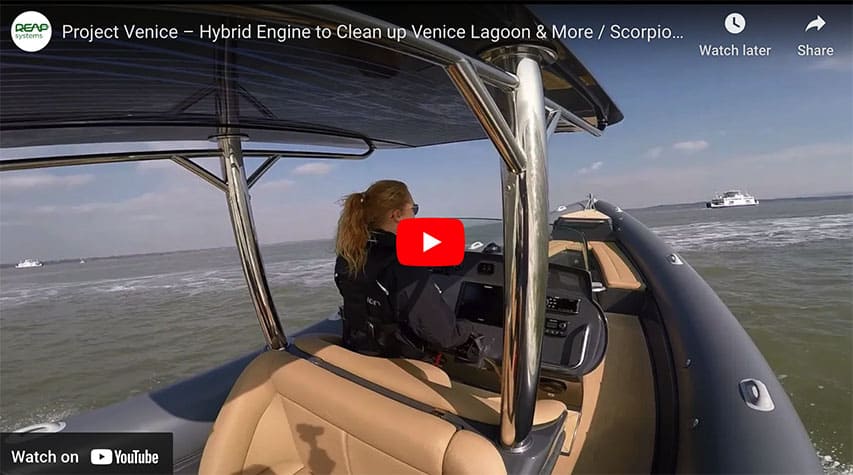 Hybrid Engine Scorpion RIBs REAP System Hybrid Engine Scorpion RIBs REAP System @ RIBs ONLY - Home of the Rigid Inflatable Boat