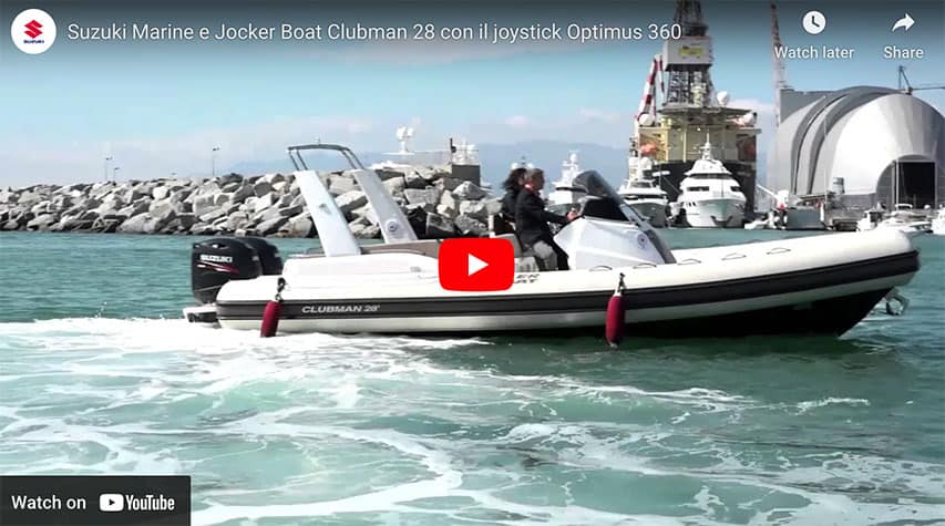 Suzuki Marine and RIB Joker Boat Clubman 28 with joystick Optimus 360 Suzuki Marine and RIB Joker Boat Clubman 28 with joystick Optimus 360 @ RIBs ONLY - Home of the Rigid Inflatable Boat