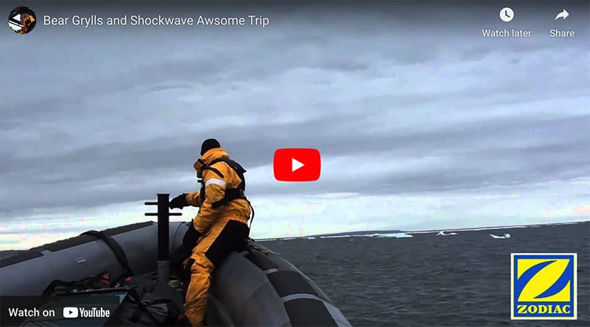 Bear Grylls Praises Shockwave, Mercury and RIB Zodiac H1100 Mach 2 Bear Grylls Praises Shockwave, Mercury and RIB Zodiac H1100 Mach 2 @ RIBs ONLY - Home of the Rigid Inflatable Boat