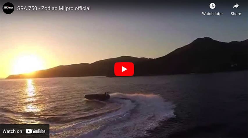 RIB Zodiac Milpro™ SRA-750 RIB Zodiac Milpro SRA-750 @ RIBs ONLY - Home of the Rigid Inflatable Boat