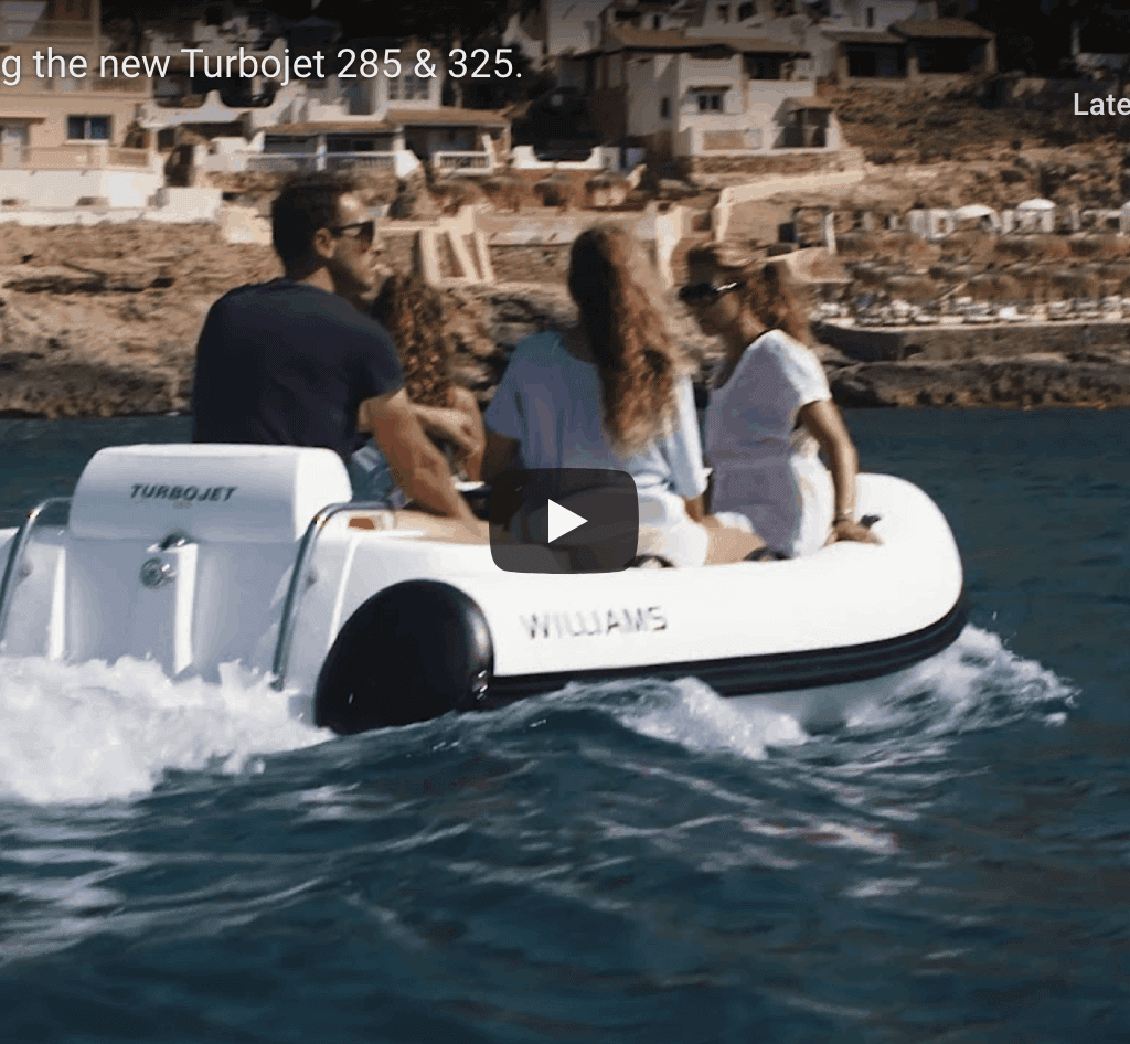 RIB Williams New Turbojet 285 and 325 RIB Williams New Turbojet 285 and 325 @ RIBs ONLY - Home of the Rigid Inflatable Boat
