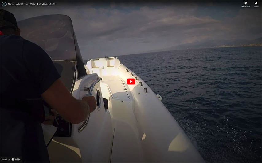 RIB Nuova Jolly 30 - Twin 250hp 4.6L V8 Mercury Verados RIB Nuova Jolly 30 - Twin 250hp 4.6L V8 Mercury Verados @ RIBs ONLY - Home of the Rigid Inflatable Boat