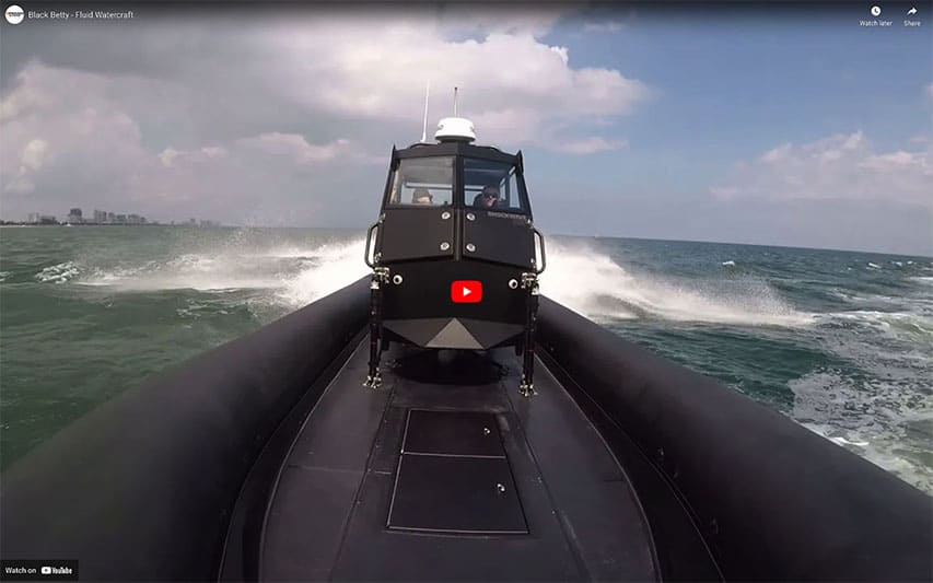 RIB Black Betty - Fluid Watercraft RIB Black Betty - Fluid Watercraft @ RIBs ONLY - Home of the Rigid Inflatable Boat