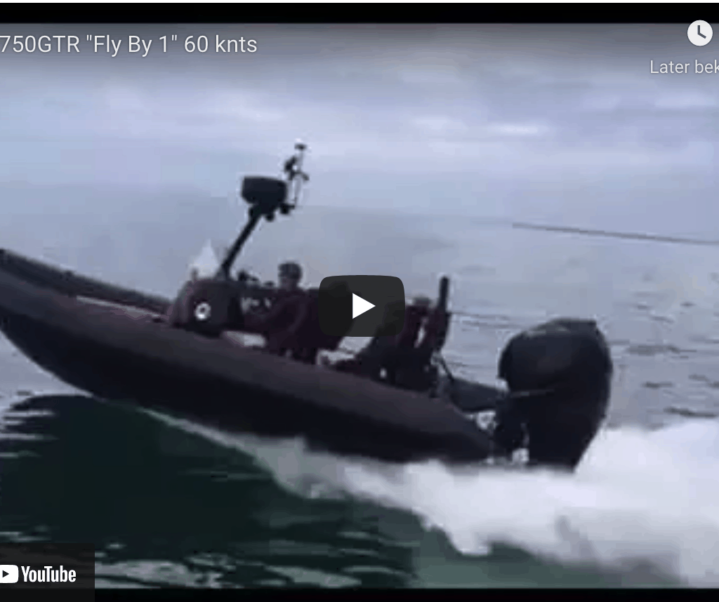 Goldfish RIB Breaks The 100 Knots Barrier - Goldfish 36 P1 SuperSport