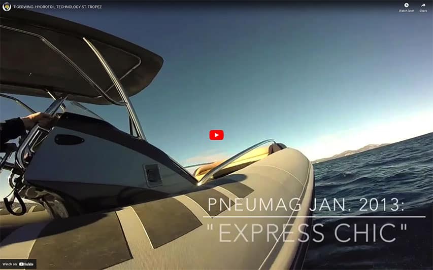 RIB Tigerwing - Hydrofoil Technology - St Tropez RIB Tigerwing - Hydrofoil Technology - St Tropez @ RIBs ONLY - Home of the Rigid Inflatable Boat