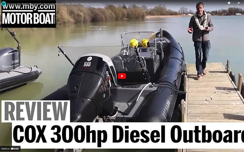 RIB Tornado with COX 300 hp Diesel Outboard RIB Tornado with COX 300 hp Diesel Outboard @ RIBs ONLY - Home of the Rigid Inflatable Boat