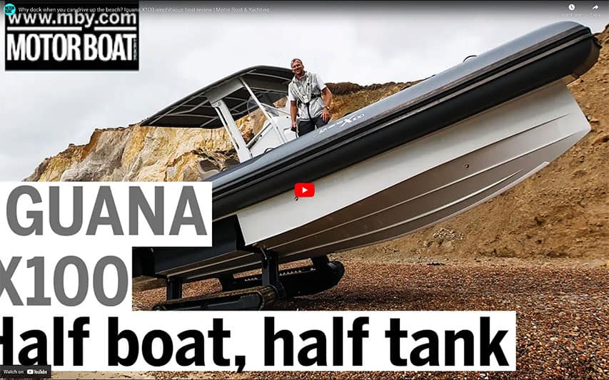Amphibious RIB Iguana X100 Amphibious RIB Iguana X100 @ RIBs ONLY - Home of the Rigid Inflatable Boat