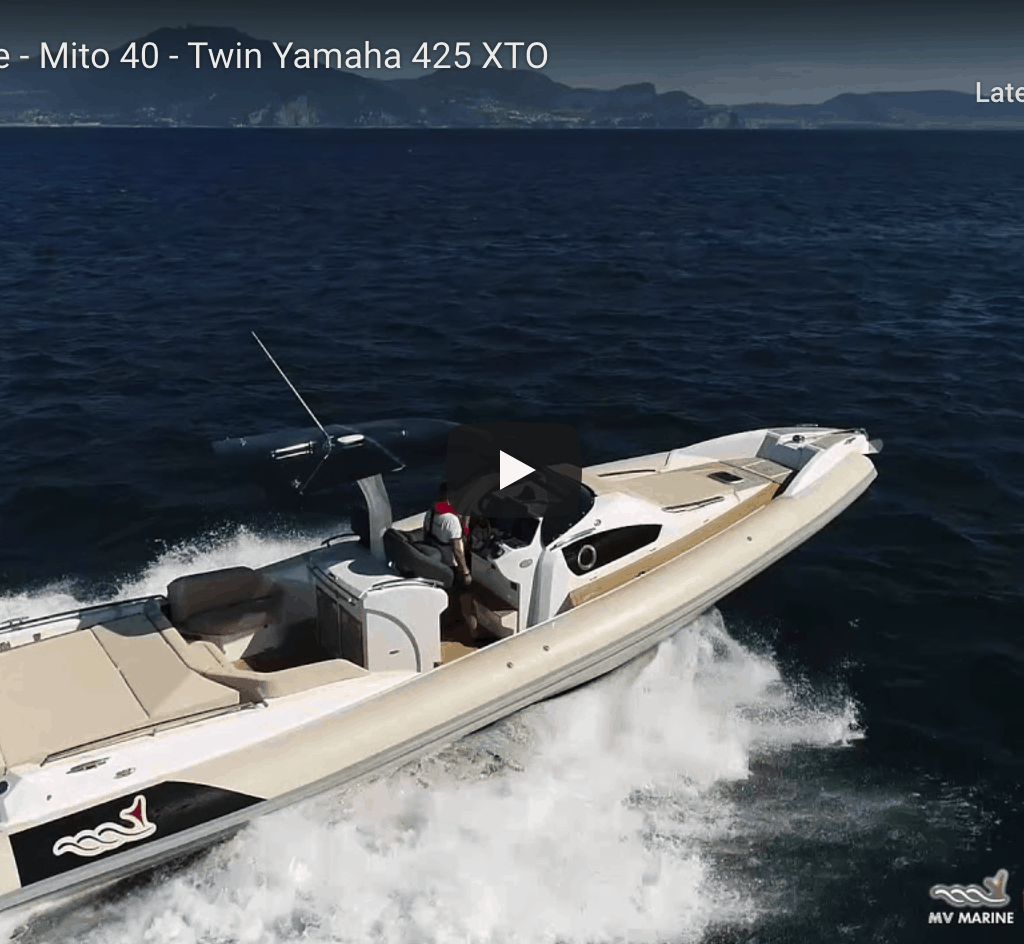 RIB MV Marine - Mito 40 - Twin Yamaha 425 XTO RIB MV Marine – Mito 40 – Twin Yamaha 425 XTO @ RIBs ONLY - Home of the Rigid Inflatable Boat