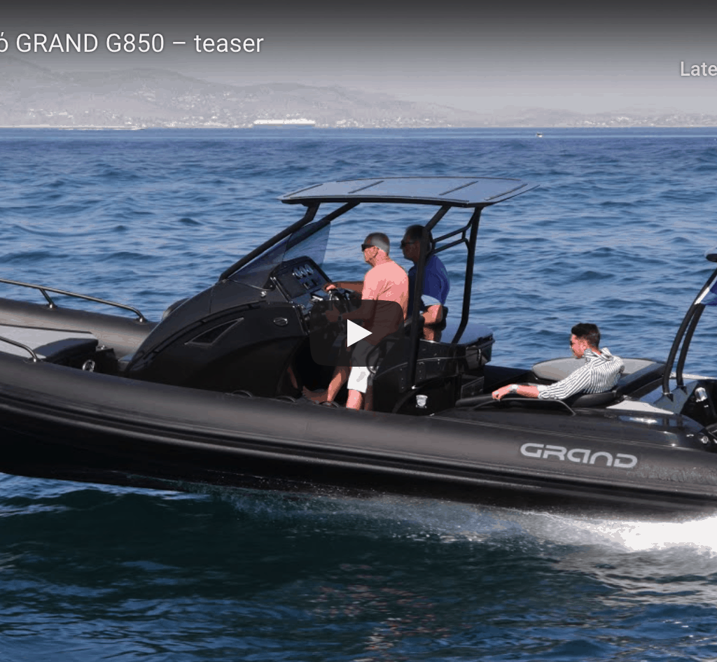 Rigid Inflatable Boat GRAND G850 Teaser RIB GRAND G850 – Teaser @ RIBs ONLY - Home of the Rigid Inflatable Boat