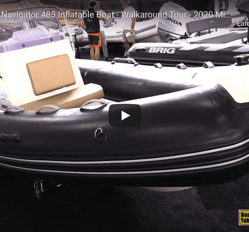 BRIG Navigator 485 RIB at Miami Yacht Show 2020 Brig Navigator 485 RIB at Miami Yacht Show 2020 @ RIBs ONLY - Home of the Rigid Inflatable Boat