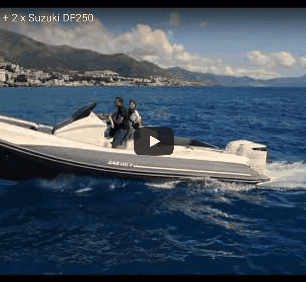 Rigid Inflatable Boat ZAR Formenti 85SL Twin Suzuki DF250 RIB ZAR 85SL – 2 x Suzuki DF250 @ RIBs ONLY - Home of the Rigid Inflatable Boat