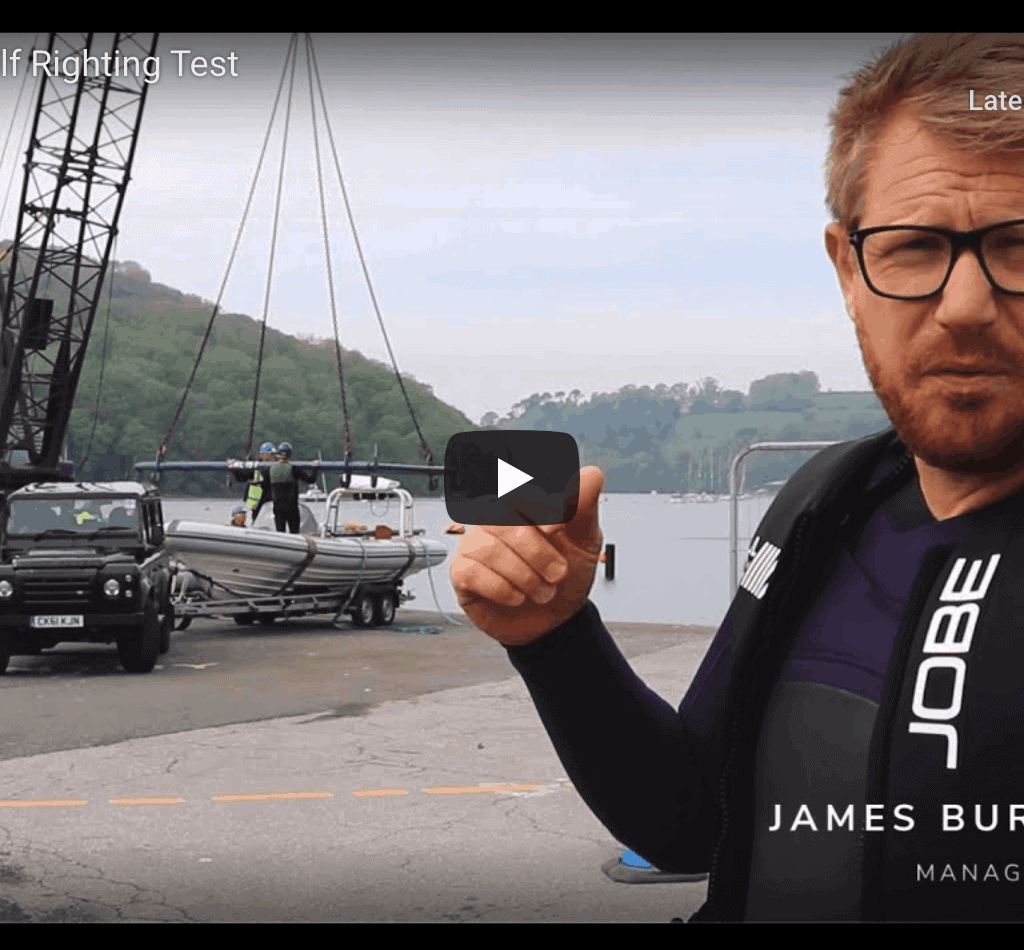 Rigid Inflatable Boat Ribeye SOLAS Self Righting Test RIB Ribeye SOLAS Self Righting Test @ RIBs ONLY - Home of the Rigid Inflatable Boat