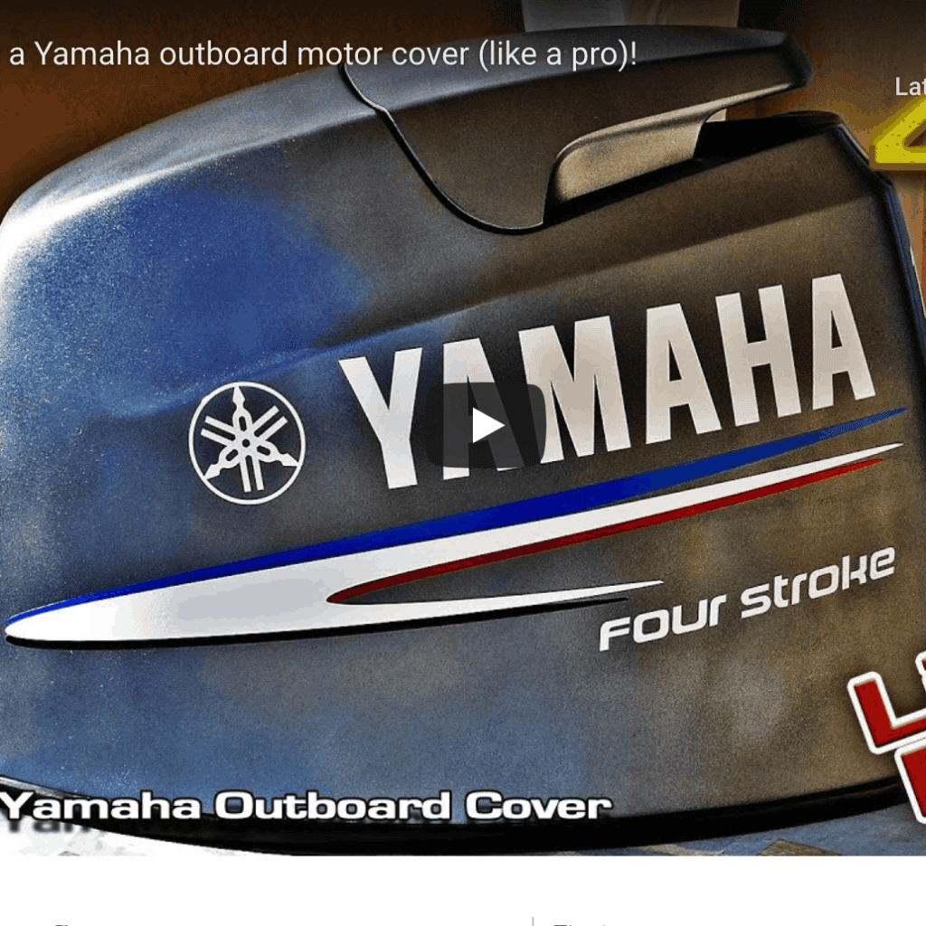 Painting a Yamaha Outboard Motor Cover Like a Pro Painting a Yamaha Outboard Motor Cover Like a Pro! @ RIBs ONLY - Home of the Rigid Inflatable Boat