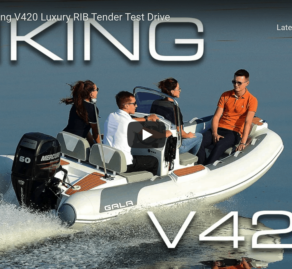 GALA Viking V420 Luxury RIB Tender Test Drive GALA Viking V420 Luxury RIB Tender Test Drive @ RIBs ONLY - Home of the Rigid Inflatable Boat