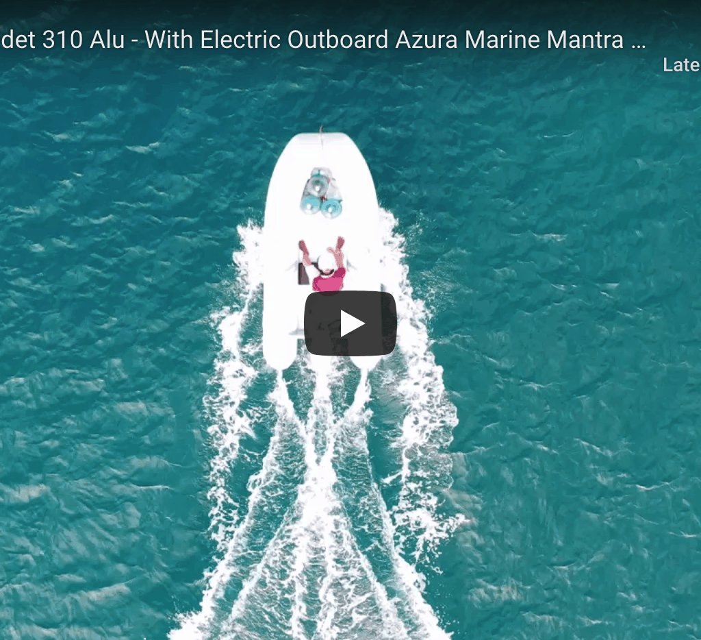 RIB Zodiac Cadet 310 Alu - Electric Outboard Azura Marine Mantra 2.0 RIB Zodiac Cadet 310 Alu – Electric Outboard Azura Marine Mantra 2.0 @ RIBs ONLY - Home of the Rigid Inflatable Boat