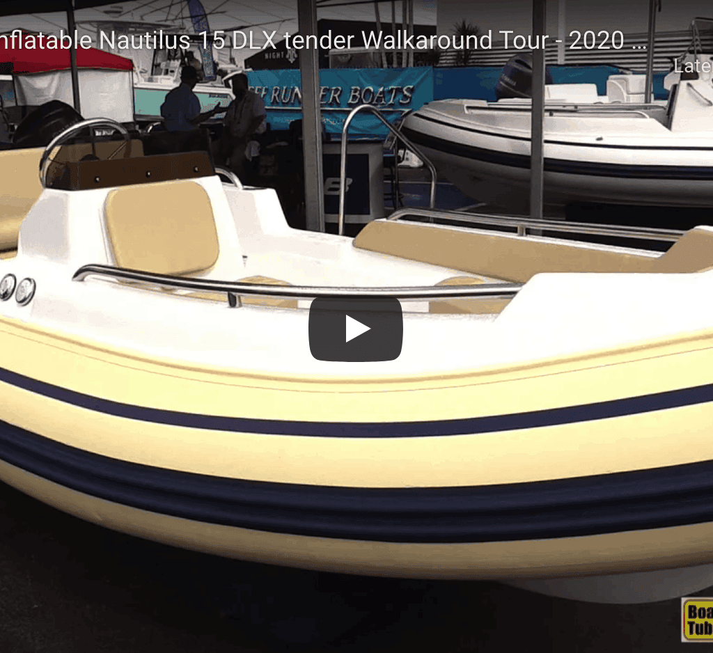 AB Nautilus 15 DLX Rigid Inflatable Boat as a Tender AB Nautilus 15 DLX RIB tender @ RIBs ONLY - Home of the Rigid Inflatable Boat