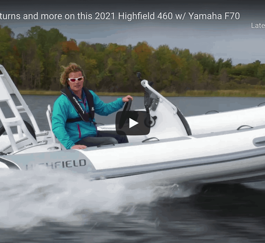 Wicked U-Turns with 2021 Highfield 460 RIB Yamaha F70 Wicked U-Turns and More on this 2021 Highfield 460 RIB Yamaha F70 @ RIBs ONLY - Home of the Rigid Inflatable Boat