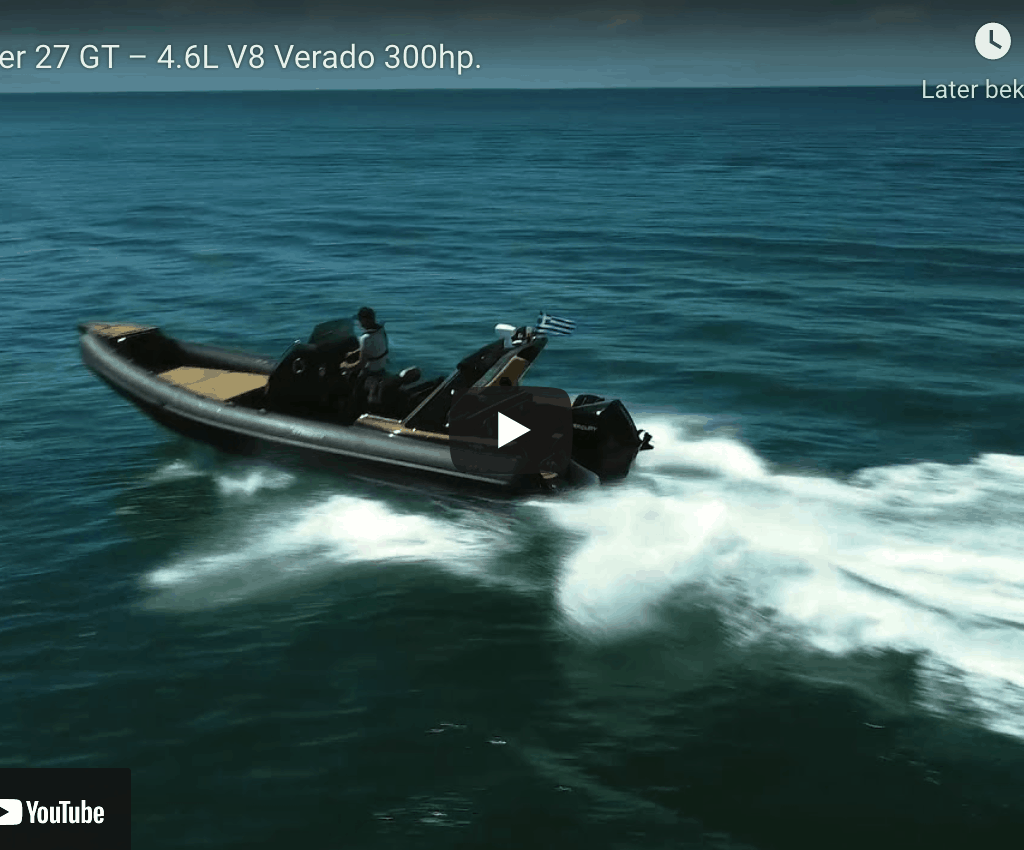 Stingher 27 GT RIB 4.6L V8 Verado 300hp Stingher 27 GT RIB 4.6L V8 Verado 300hp @ RIBs ONLY - Home of the Rigid Inflatable Boat
