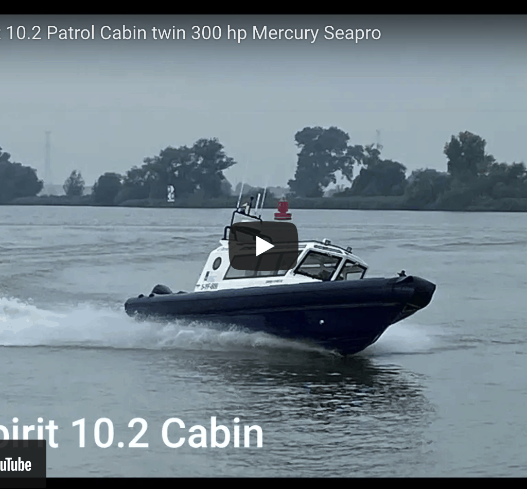Blue Spirit 10.2 Patrol Cabin twin 300 hp Mercury Seapro Blue Spirit 10.2 Patrol Cabin twin 300 hp Mercury Seapro @ RIBs ONLY - Home of the Rigid Inflatable Boat