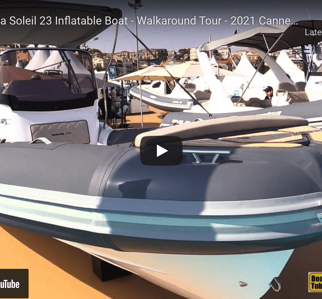 2022 Salpa Soleil 23 RIB - Walkaround Tour - 2021 Cannes Yachting Festival 2022 Salpa Soleil 23 RIB – Walkaround Tour – 2021 Cannes Yachting Festival @ RIBs ONLY - Home of the Rigid Inflatable Boat