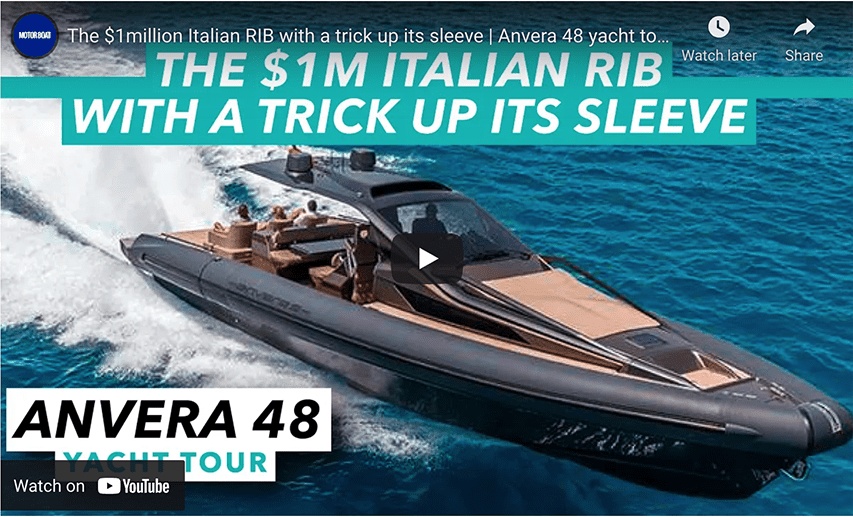Anvera 48 - A Million Dollar Italian RIB 1 Million Dollar Italian RIB Anvera 48 Tour @ RIBs ONLY - Home of the Rigid Inflatable Boat