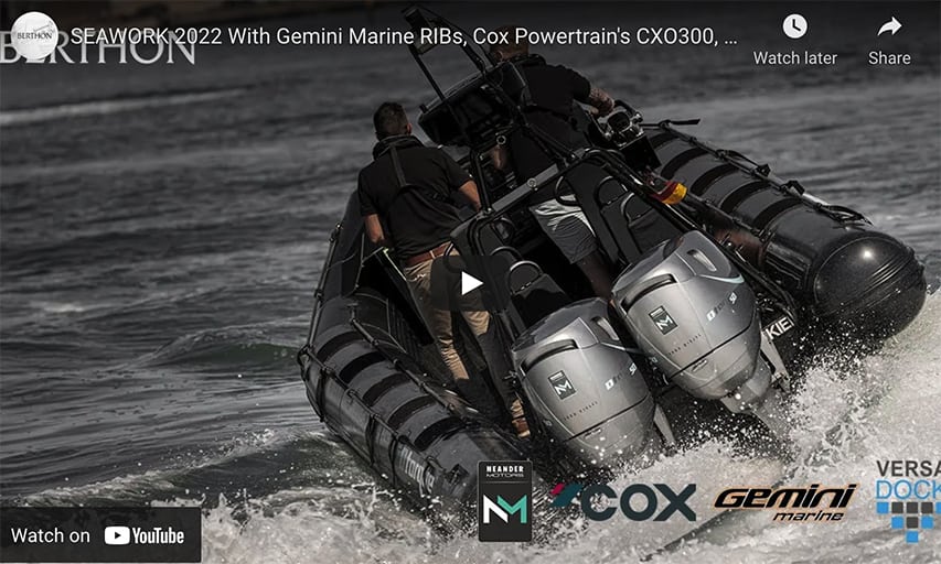 SEAWORK 2022 With Gemini RIBs - Report SEAWORK 2022 Gemini Marine RIBs @ RIBs ONLY - Home of the Rigid Inflatable Boat