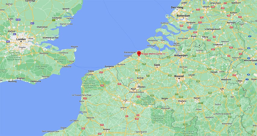 Salpa Soleil 26 vs 28 vs 30 @ BMC Brugge Marine Center map @ RIBs ONLY - Home of the Rigid Inflatable Boat