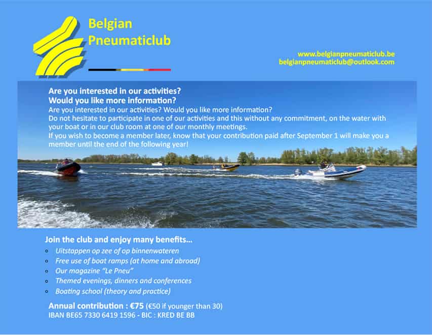The Belgian Pneumaticlub on RIBs ONLY @ RIBs ONLY - Home of the Rigid Inflatable Boat