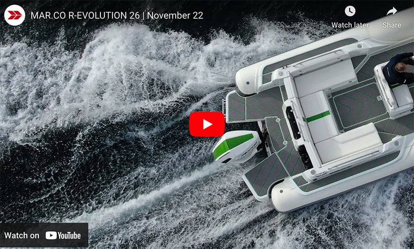 The MAR.CO R-EVOLUTION 26 Mar.co R-EVOLUTION 26 @ RIBs ONLY - Home of the Rigid Inflatable Boat