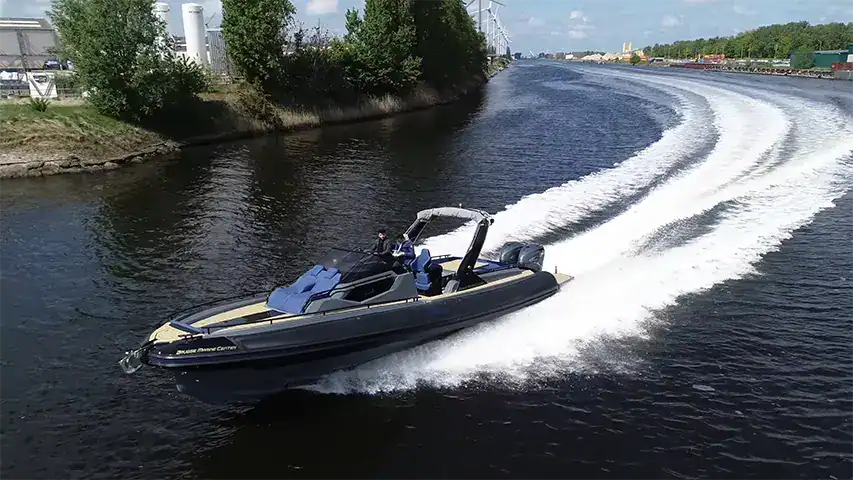 Salpa Soleil 42 - Cruising Test at Brugge Marine Center @ RIBs ONLY - Home of the Rigid Inflatable Boat
