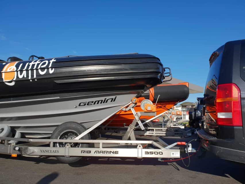 Is This The End of Towing Your RIB? Vanclaes trailers and Gemini RIBs 2018 Route du Rhum