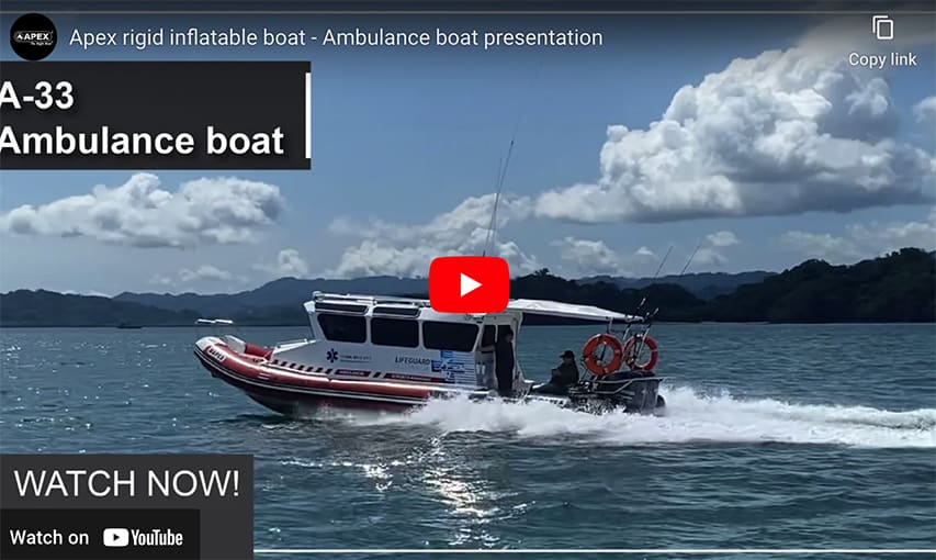 Great Short Apex Ambulance RIB Presentation Apex Ambulance RIB Presentation @ RIBs ONLY - Home of the Rigid Inflatable Boat