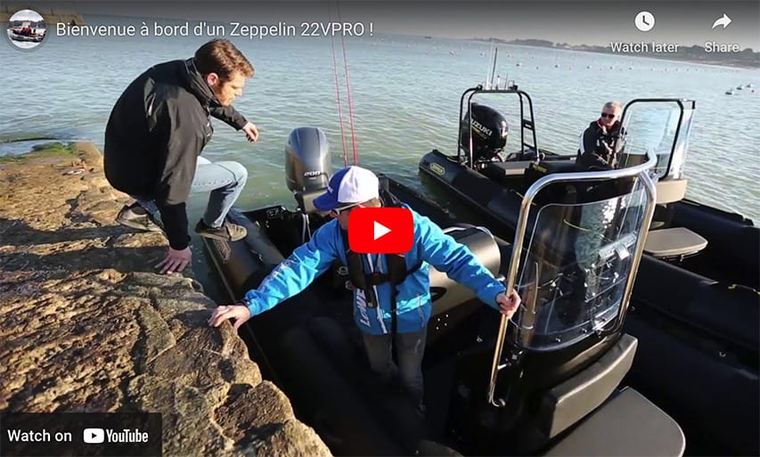 Aboard a Zeppelin 22 VPRO Aboard a Zeppelin 22 VPRO RIB @ RIBs ONLY - Home of the Rigid Inflatable Boat