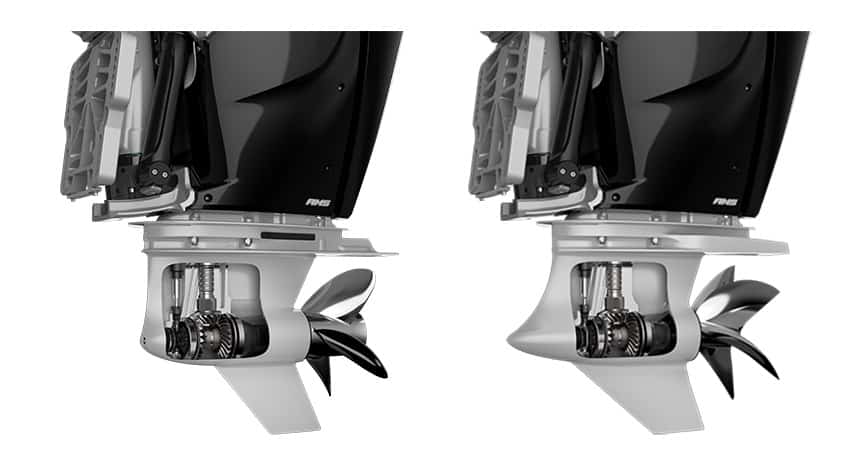 Mercury V10 400R gearcases @ RIBs ONLY - Home of the Rigid Inflatable Boat