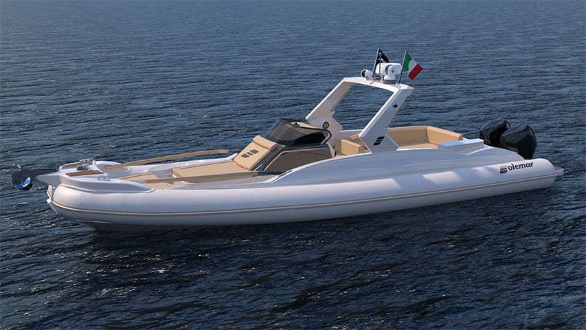 Beautiful Solemar SX34 Launches in September 2023 Solemar SX34 rendering @ RIBs ONLY - Home of the Rigid Inflatable Boat