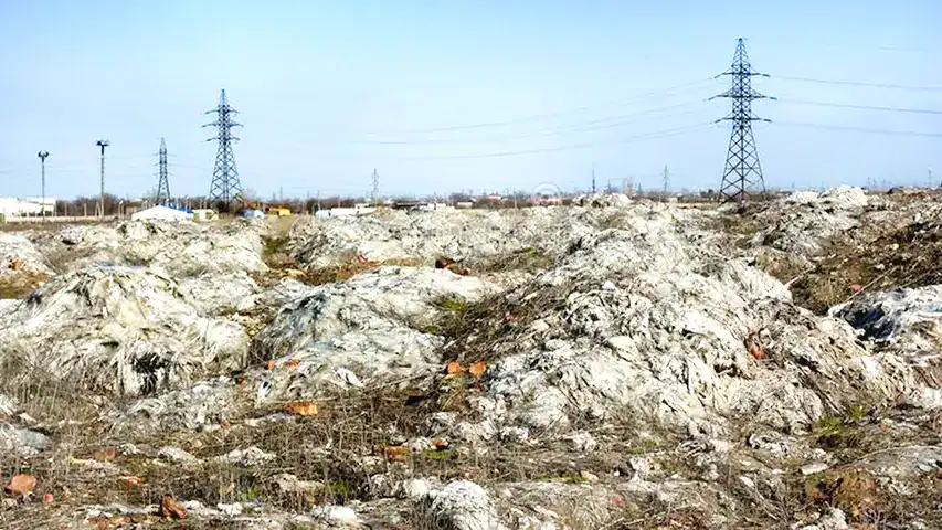 GRP end in landfill