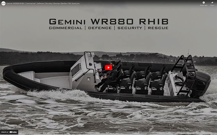 The Gemini WR880 Impressive Setup for Pros Gemini WR880 Impressive Setup @ RIBs ONLY - Home of the Rigid Inflatable Boat