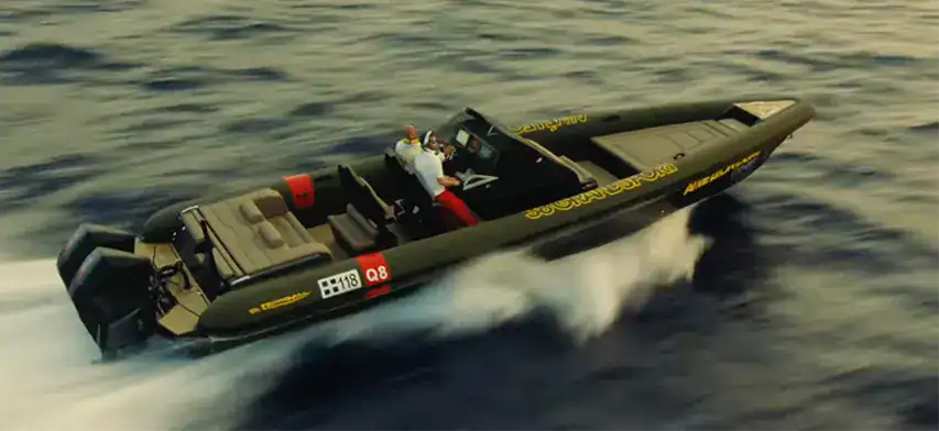 Aimé Leon Dore and Technohull 38 Grand Sport in Action Aimé Leon Dore and the Technohull 38 Grand Sport @ RIBs ONLY - Home of the Rigid Inflatable Boat