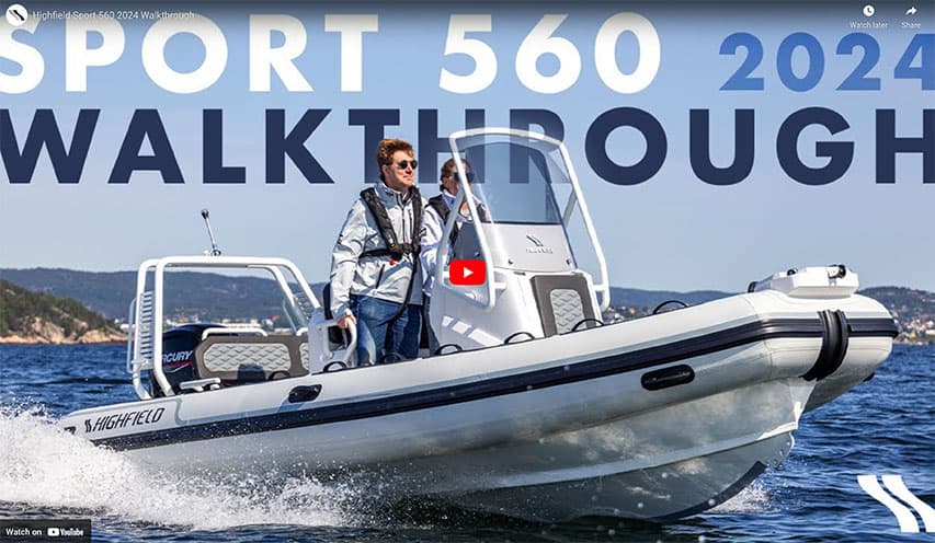 What's New on the Highfield Sport 560 Walkthrough New Highfield Sport 560 2024 Walkthrough @ RIBs ONLY - Home of the Rigid Inflatable Boat