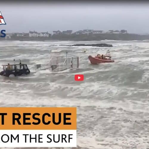 RNLI Trearddur Bay Rescue in Heavy Surf! RNLI Trearddur Bay Rescue in Heavy Surf @ RIBs ONLY - Home of the Rigid Inflatable Boat