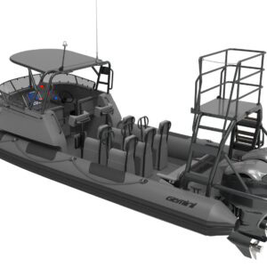 Gemini WR880 whale watcher rendering @ RIBs ONLY - Home of the Rigid Inflatable Boat