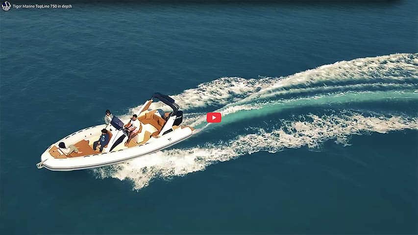 Tiger Marine TopLine 750's Smooth Presentation Tiger Marine TopLine 750's Smooth Presentation @ RIBs ONLY - Home of the Rigid Inflatable Boat