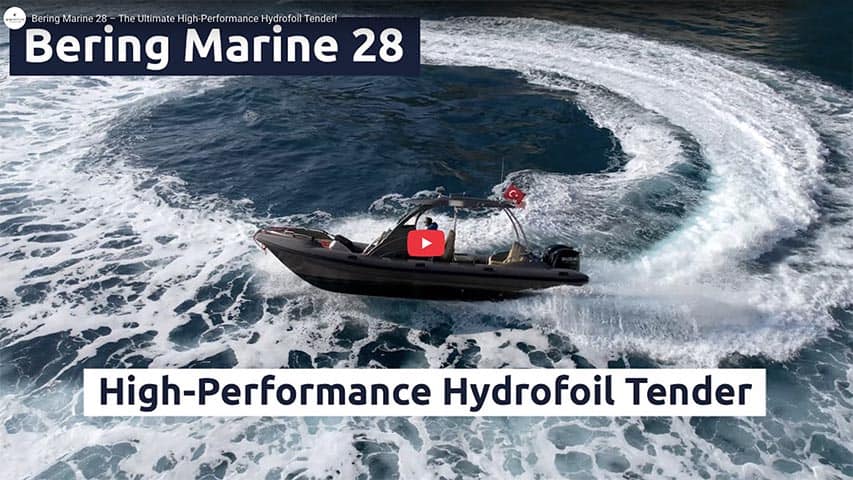 Bearing Marine 28's Hydrofoil Technology Bearing Marine 28's Hydrofoil Technology @ RIBs ONLY - Home of the Rigid Inflatable Boat