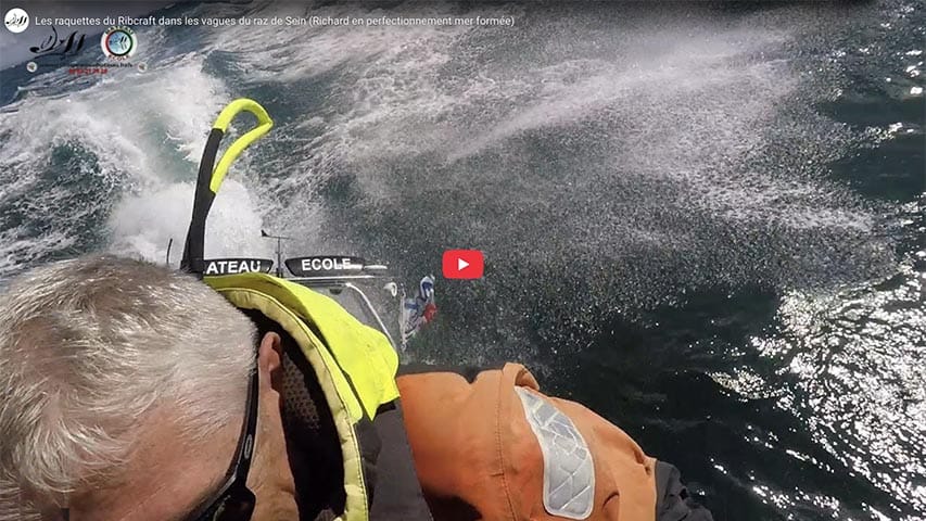 Richard in Rough Sea Training in a Ribcraft Richard in Rough Sea Training in a Ribcraft @ RIBs ONLY - Home of the Rigid Inflatable Boat
