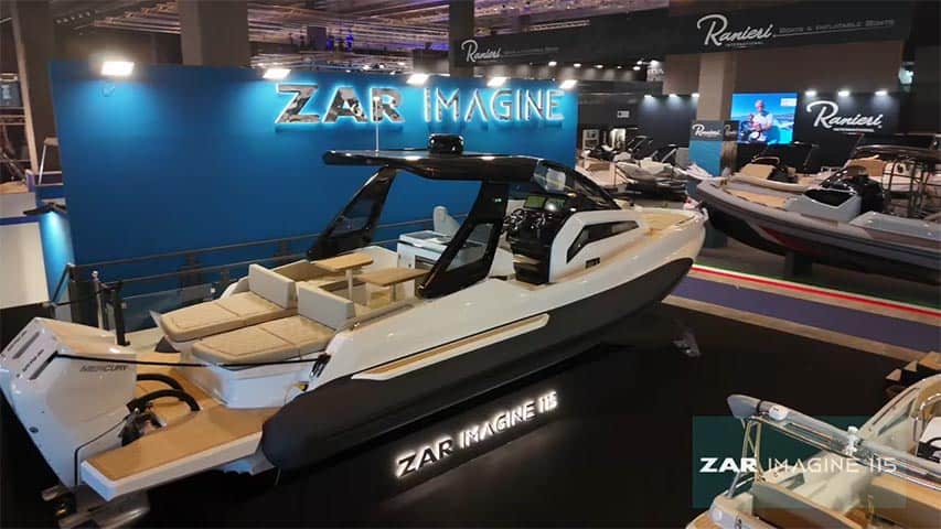 ZAR IMAGINE 115 World Premiere Genoa Boat Show 2025 ZAR IMAGINE 115 World Premiere Genoa Boat Show 2025 @ RIBs ONLY - Home of the Rigid Inflatable Boat
