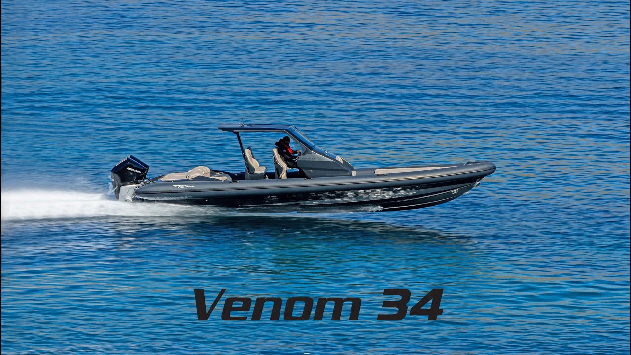 The Ribco VENOM 30 - 34 - 39 Rigid Inflatable Boats Video Thumbnail: VENOM 34 - 2026