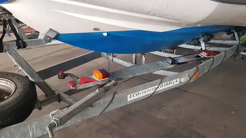 RIB hull with anti-fouling to stop marine growth @ RIBs ONLY - Home of the Rigid Inflatable Boat